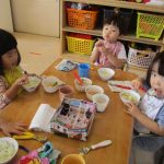 さつまいもご飯いただきま～す！毎日楽しみな給食✨